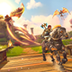 fenyx riding a horse in immortals fenyx rising
